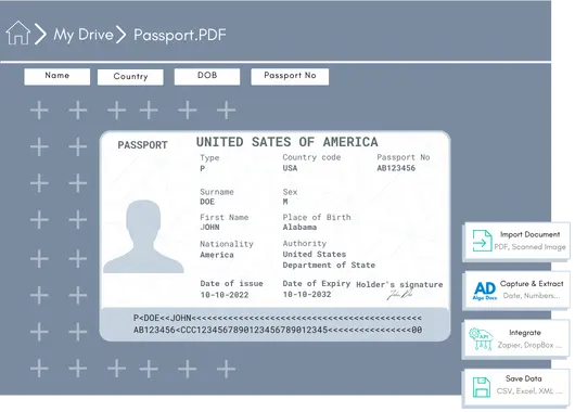 Passport OCR