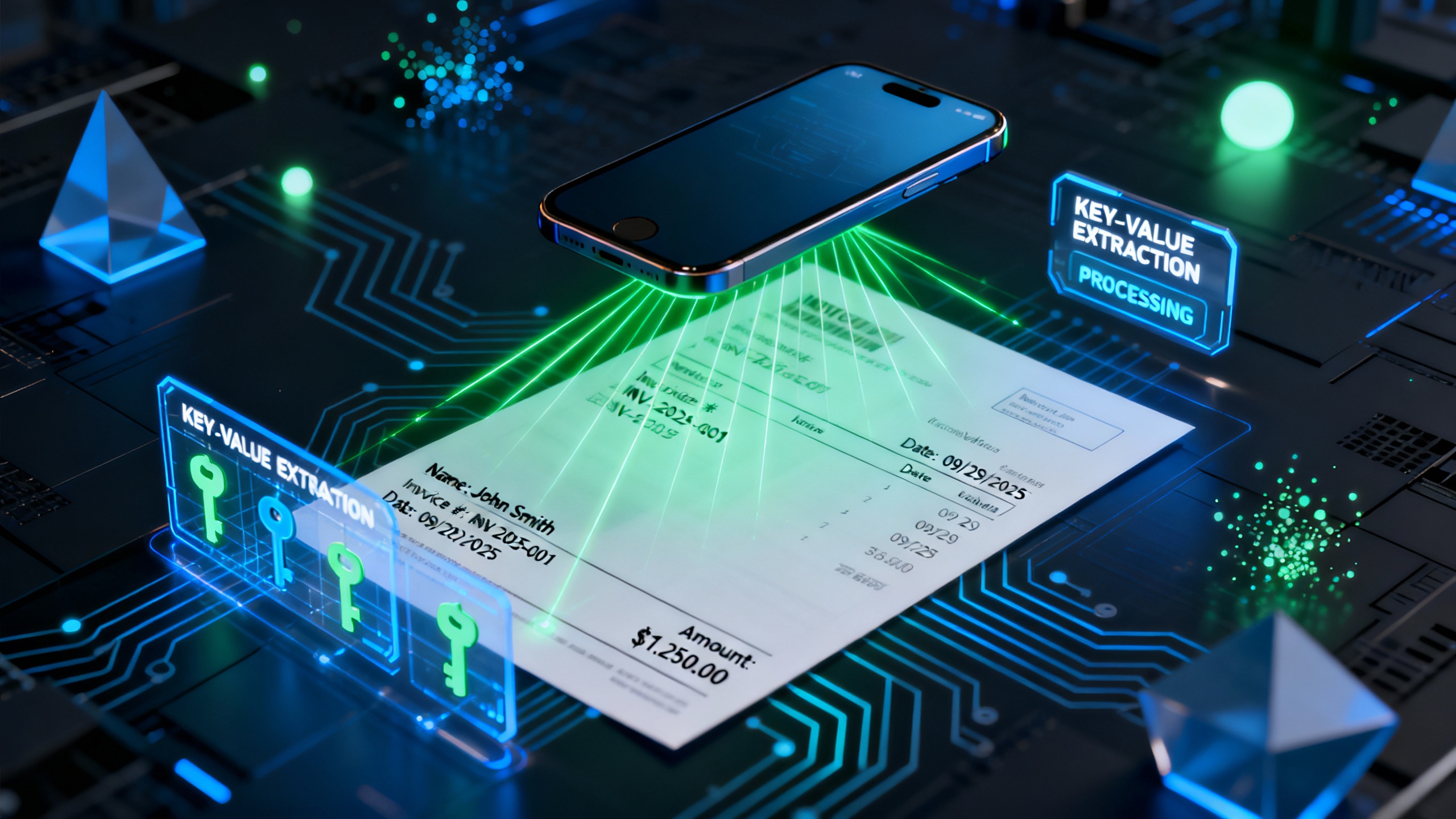 Key-Value Pair Extraction with AlgoDocs OCR