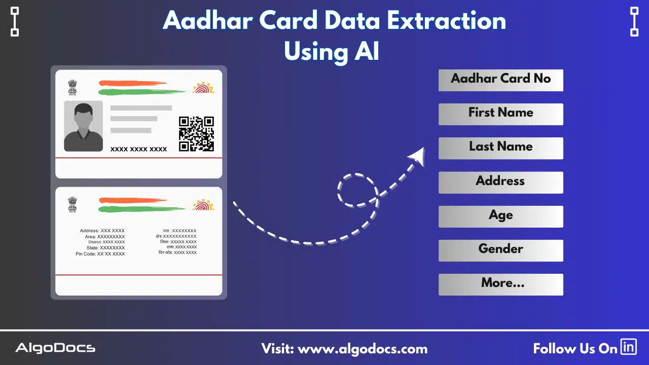 Aadhar Card OCR: Extracting Data From Aadhar Card Using AI