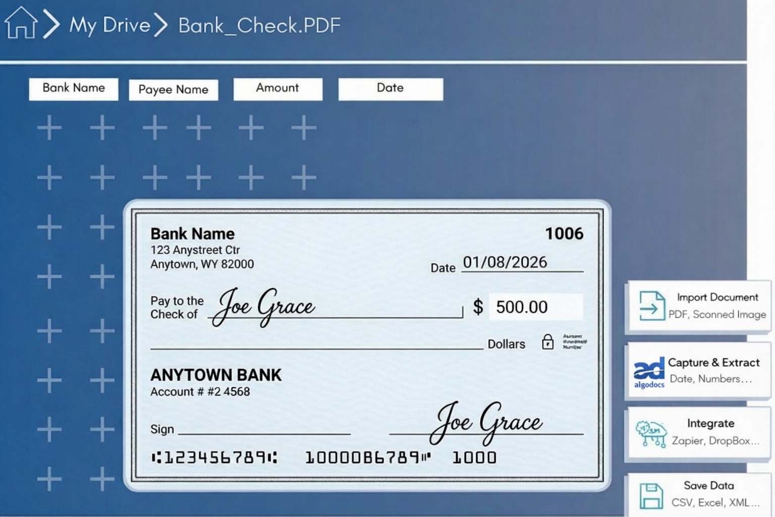 Invoice OCR Automation
